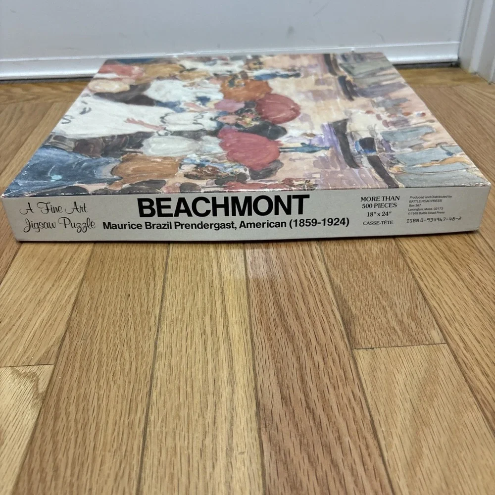 Hard‎ 500 piece Impressionistic puzzle 